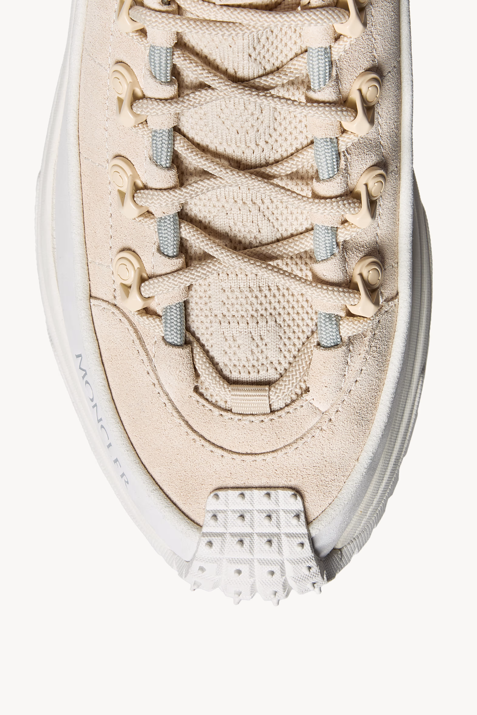 Trailgrip Lite3 Nubuck & Suede Sneakers Men White Ivory Moncler 3